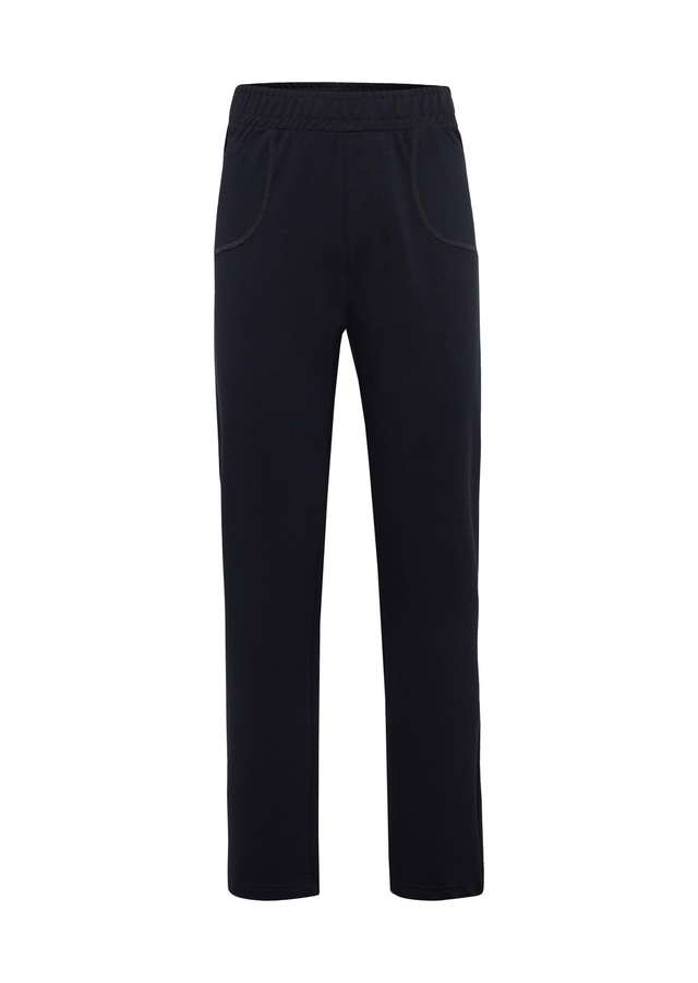 GOLDNER Stoffhose »Sportive Loungehose, elastischer Bund« Breiter Schlupfbund