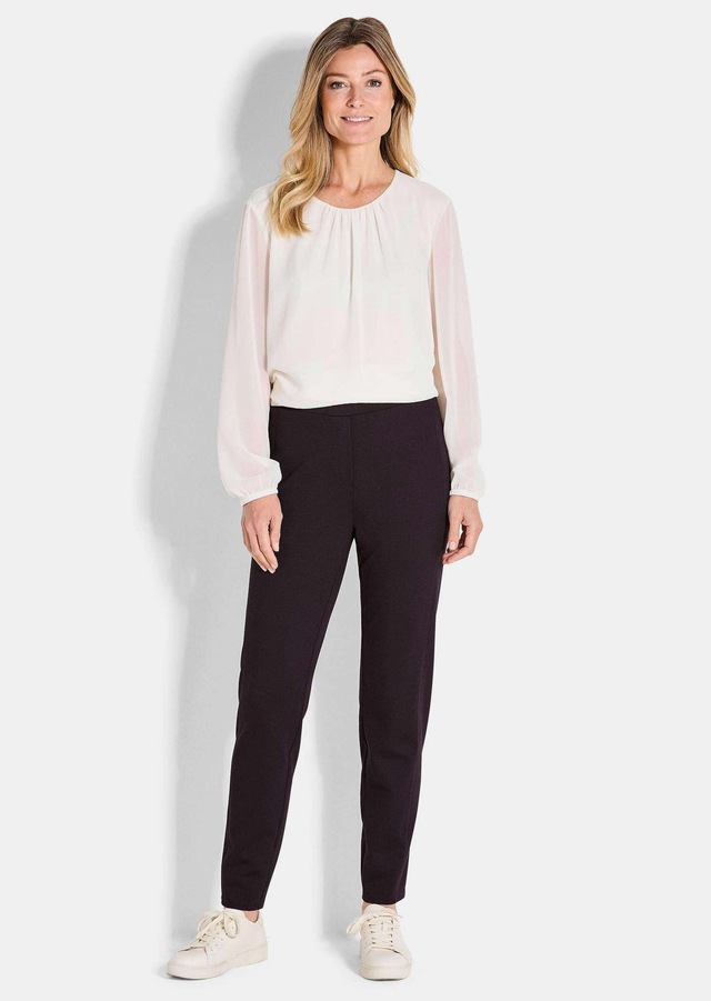 GOLDNER Schlupfhose »Kurzgröße Slim Fit Hose BELLA mit Schlupfbund« Ohne