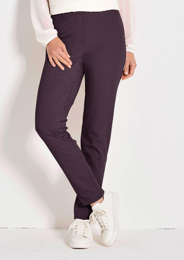 GOLDNER Schlupfhose »Kurzgröße Slim Fit Hose BELLA mit Schlupfbund« Ohne