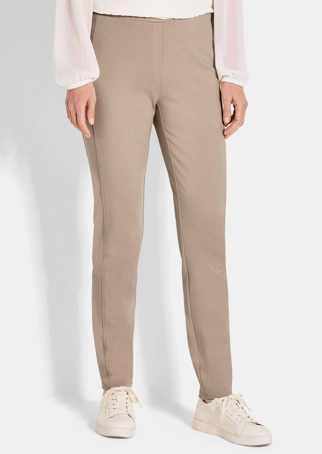 GOLDNER Schlupfhose »Kurzgröße Slim Fit Hose BELLA mit Schlupfbund« Ohne
