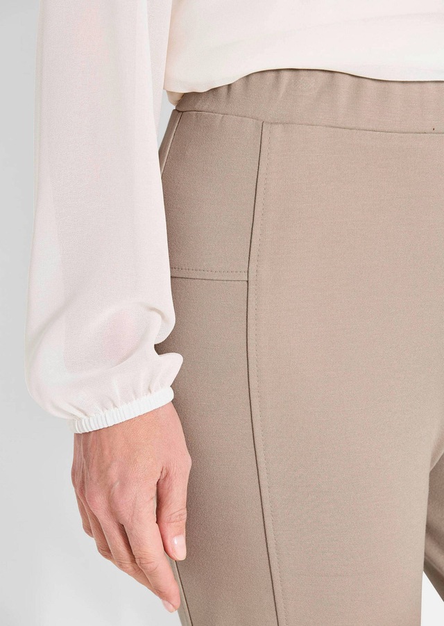 GOLDNER Schlupfhose »Kurzgröße Slim Fit Hose BELLA mit Schlupfbund« Ohne