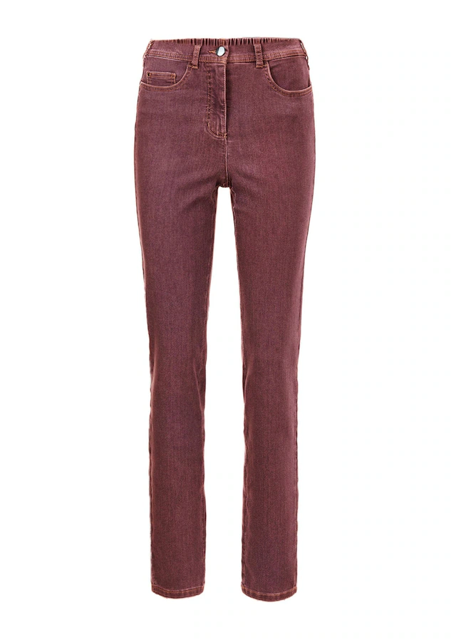 GOLDNER Regular-fit-Jeans »Kurzgröße Damen Jeans Slim Fit LOUISA mit Stretch-Anteil« Ohne