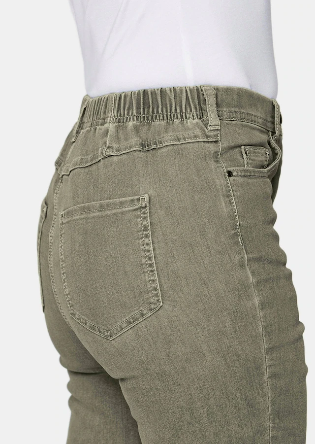 GOLDNER Regular-fit-Jeans »Kurzgröße Damen Jeans Slim Fit LOUISA mit Stretch-Anteil« Ohne