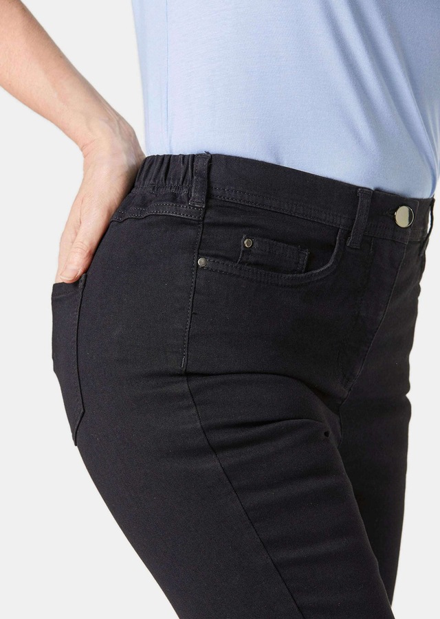 GOLDNER Regular-fit-Jeans »Kurzgröße Damen Jeans Slim Fit LOUISA mit Stretch-Anteil« Ohne