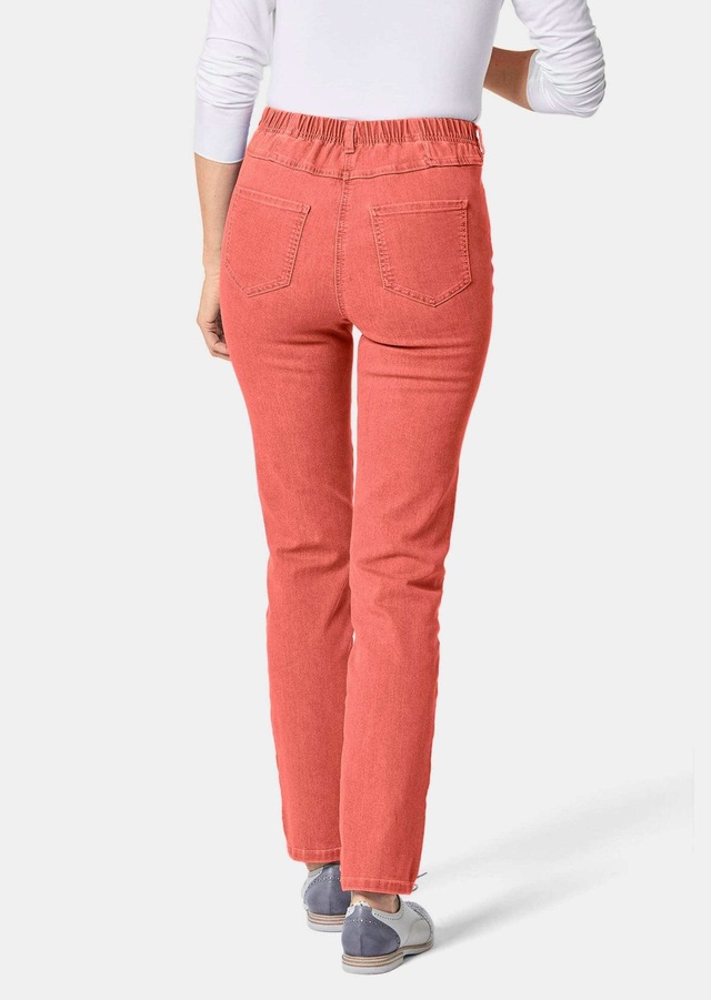 GOLDNER Regular-fit-Jeans »Kurzgröße Damen Jeans Slim Fit LOUISA mit Stretch-Anteil« Ohne