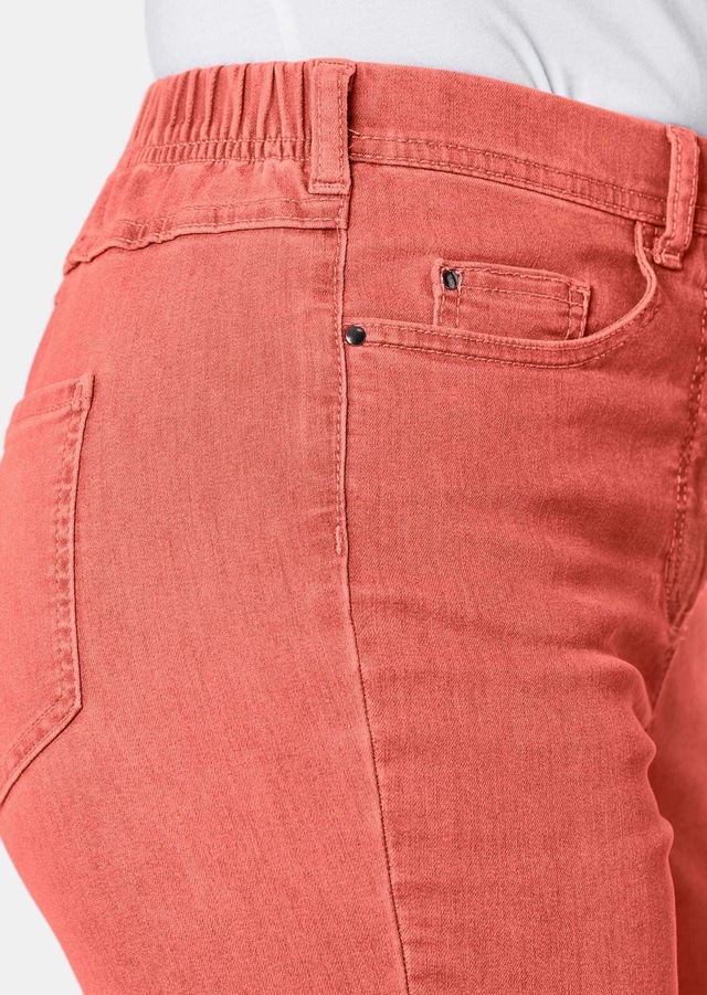 GOLDNER Regular-fit-Jeans »Kurzgröße Damen Jeans Slim Fit LOUISA mit Stretch-Anteil« Ohne