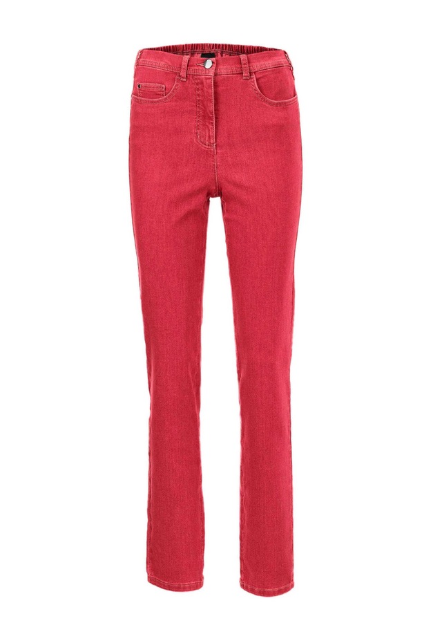 GOLDNER Regular-fit-Jeans »Kurzgröße Damen Jeans Slim Fit LOUISA mit Stretch-Anteil« Ohne