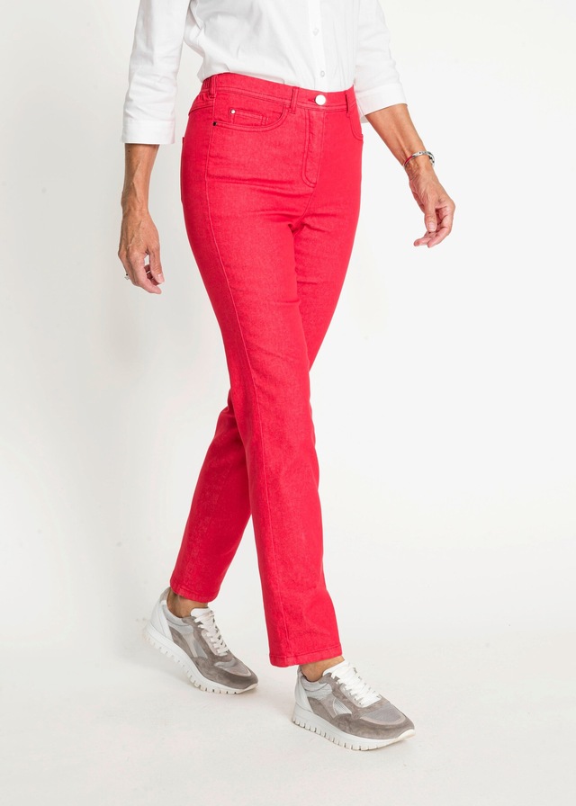 GOLDNER Regular-fit-Jeans »Kurzgröße Damen Jeans Slim Fit LOUISA mit Stretch-Anteil« Ohne