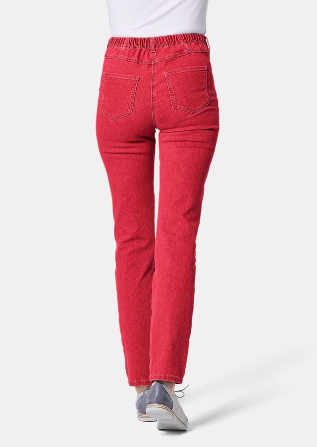 GOLDNER Regular-fit-Jeans »Kurzgröße Damen Jeans Slim Fit LOUISA mit Stretch-Anteil« Ohne
