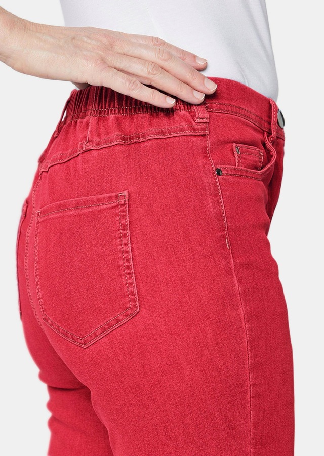 GOLDNER Regular-fit-Jeans »Kurzgröße Damen Jeans Slim Fit LOUISA mit Stretch-Anteil« Ohne