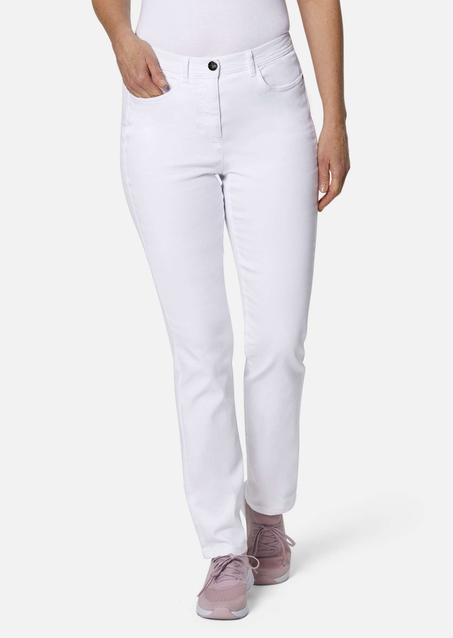 GOLDNER Regular-fit-Jeans »Kurzgröße Damen Jeans Slim Fit LOUISA mit Stretch-Anteil« Ohne