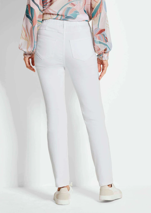 GOLDNER Regular-fit-Jeans »Kurzgröße Damen Jeans Slim Fit LOUISA mit Stretch-Anteil« Ohne