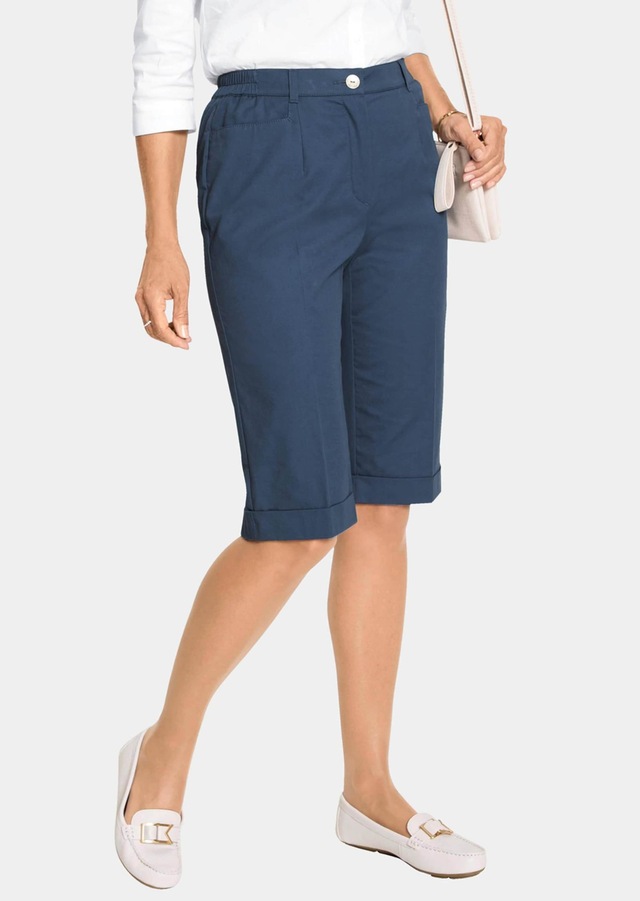 GOLDNER 7/8-Hose »Kurzgröße Bermuda-Baumwollhose Carla« Ohne