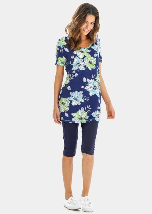 GOLDNER Leggings »Lässige Baumwollhose mit Dehnbund« Ohne
