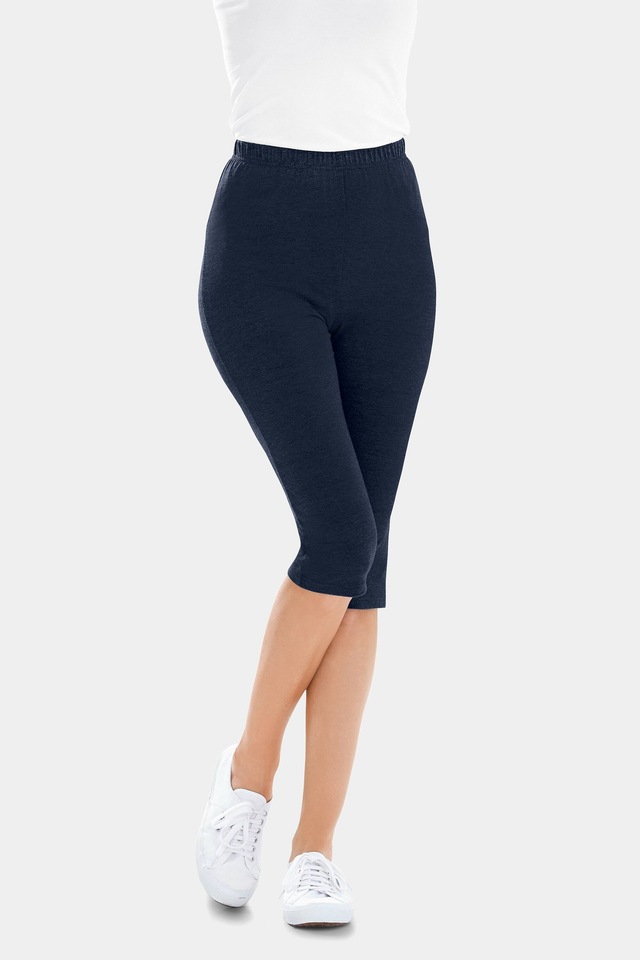 GOLDNER Leggings »Lässige Baumwollhose mit Dehnbund« Ohne