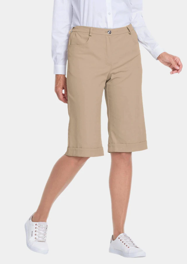 GOLDNER 7/8-Hose »Kurzgröße Sportliche Bermuda-Jeanshose Carla« Ohne