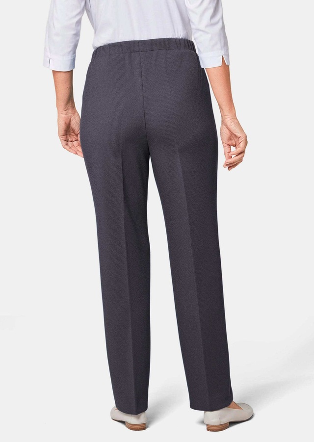 GOLDNER Schlupfhose »Kurzgröße Rippenhose mit Biesen« Ohne