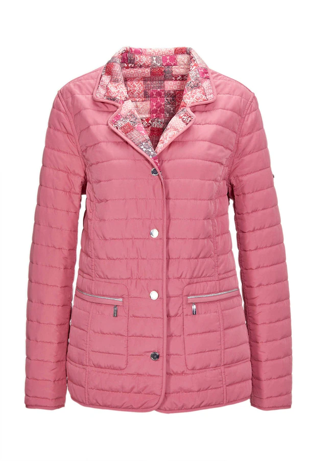 GOLDNER Steppjacke »Leichte Druck-Steppjacke zum wenden« Jacke kann von 2 Seiten getragen werden