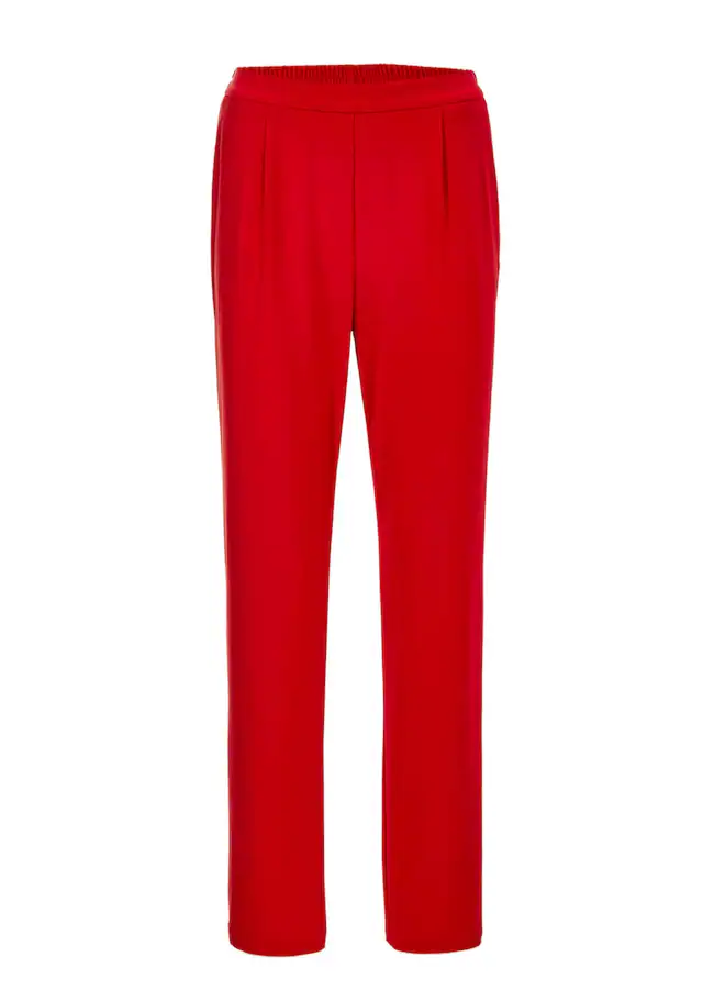 GOLDNER Schlupfhose »Trageangenehme Jerseyhose Martha mit Bundfalten« Ohne
