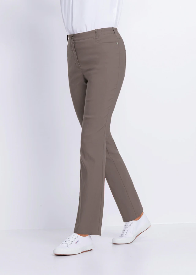 GOLDNER Stoffhose »Kurzgröße Perfekte Super-Stretch-Hose CARLA« Super-Stretch: nichts kneift oder engt ein