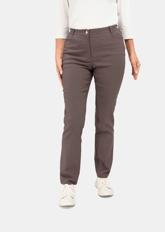GOLDNER Stoffhose »Kurzgröße Perfekte Super-Stretch-Hose CARLA« Super-Stretch: nichts kneift oder engt ein