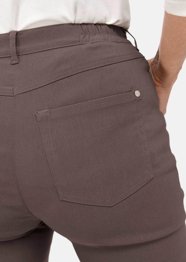 GOLDNER Stoffhose »Kurzgröße Perfekte Super-Stretch-Hose CARLA« Super-Stretch: nichts kneift oder engt ein