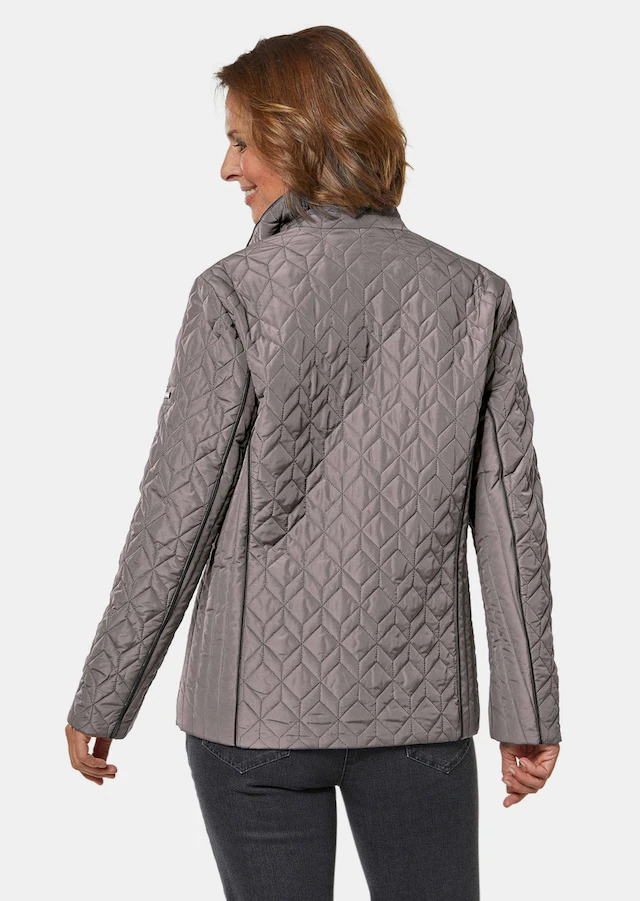 GOLDNER Steppjacke »Winterjacke mit Stehkragen« Modern intepretierter Rautenstepp