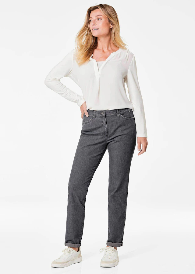 GOLDNER Stretch-Jeans »Denimhose mit Stretchkomfort« Ohne