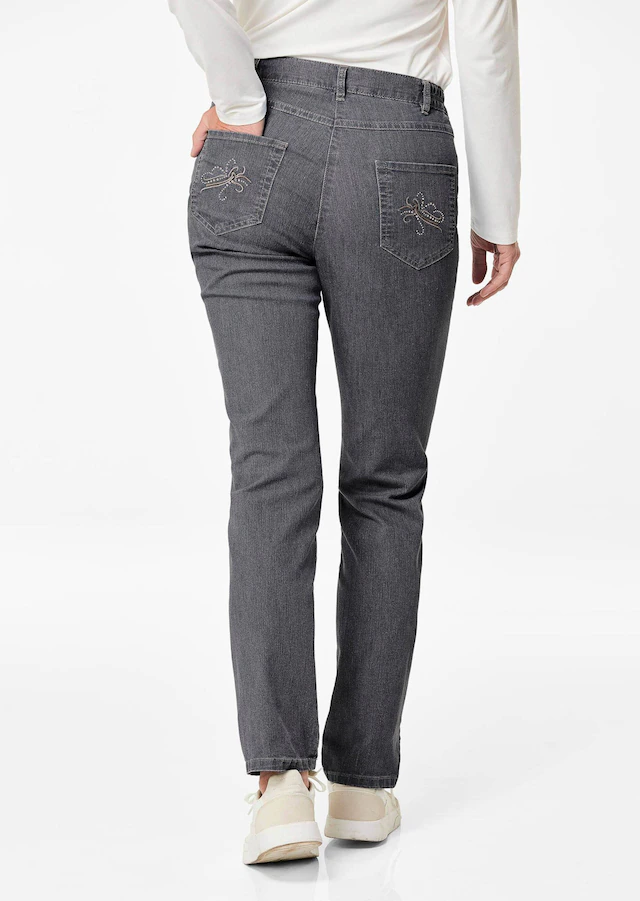 GOLDNER Stretch-Jeans »Denimhose mit Stretchkomfort« Ohne