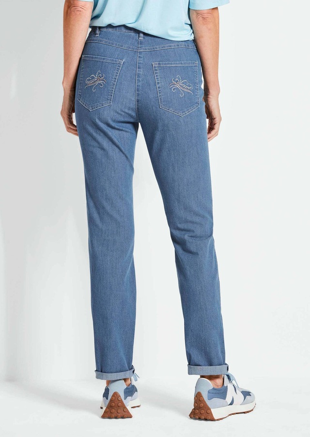 GOLDNER Stretch-Jeans »Denimhose mit Stretchkomfort« Ohne