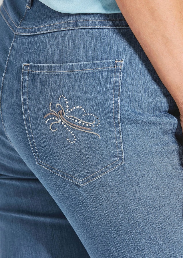 GOLDNER Stretch-Jeans »Denimhose mit Stretchkomfort« Ohne