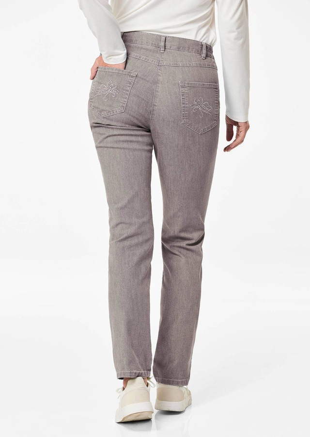 GOLDNER Stretch-Jeans »Denimhose mit Stretchkomfort« Ohne