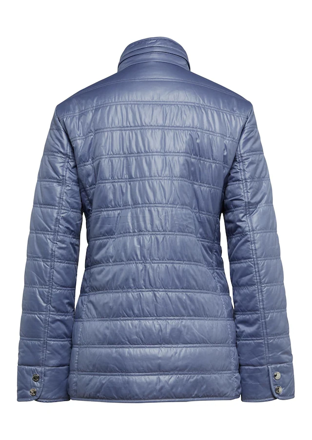 GOLDNER Steppjacke »Leichte Steppjacke mit vielen Details« mit Ripsbändern an den Taschen