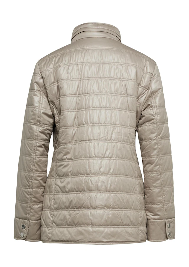 GOLDNER Steppjacke »Leichte Steppjacke mit vielen Details« mit Ripsbändern an den Taschen