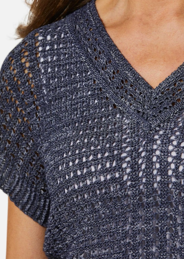 GOLDNER Strickpullover »Kurzgröße Pullover« Ohne