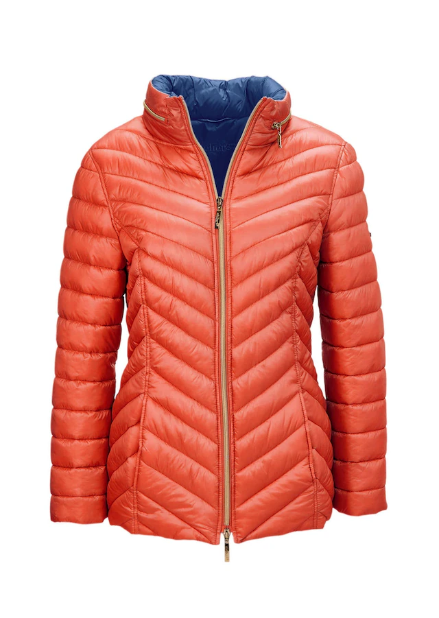 GOLDNER Steppjacke »Kurzgröße Leichte Steppjacke in knitterarmer Ware« Leichte Wattierung mit Diagonalstepp