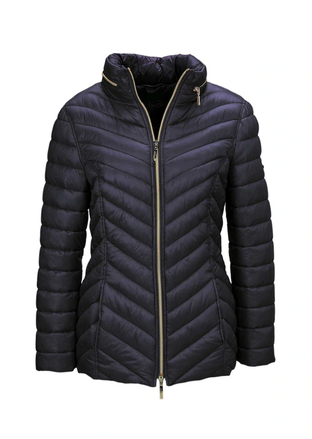GOLDNER Steppjacke »Kurzgröße Leichte Steppjacke in knitterarmer Ware« Leichte Wattierung mit Diagonalstepp