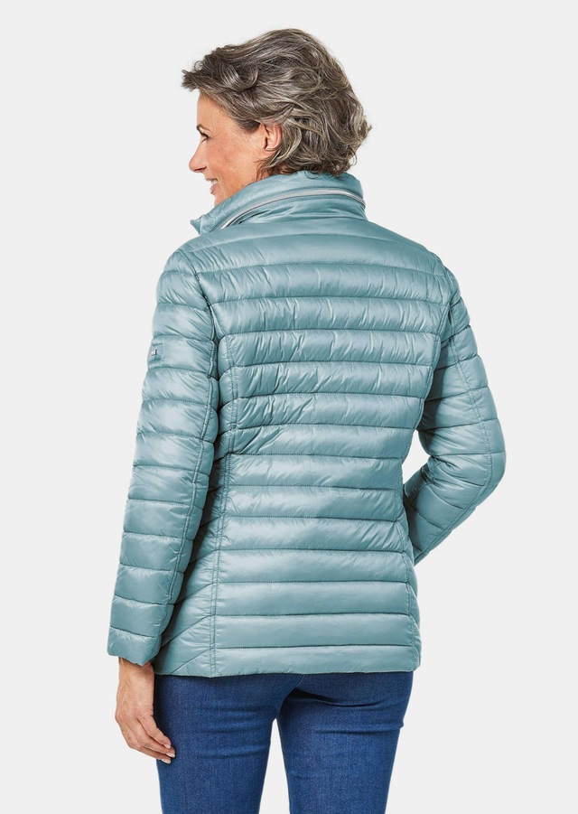 GOLDNER Steppjacke »Kurzgröße Leichte Steppjacke in knitterarmer Ware« Leichte Wattierung mit Diagonalstepp