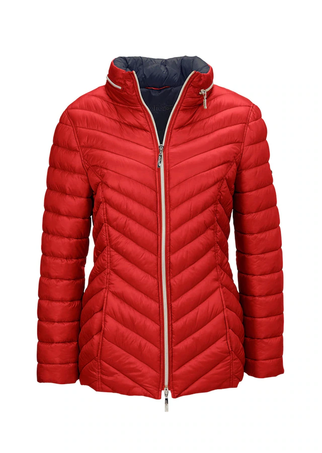 GOLDNER Steppjacke »Kurzgröße Leichte Steppjacke in knitterarmer Ware« Leichte Wattierung mit Diagonalstepp