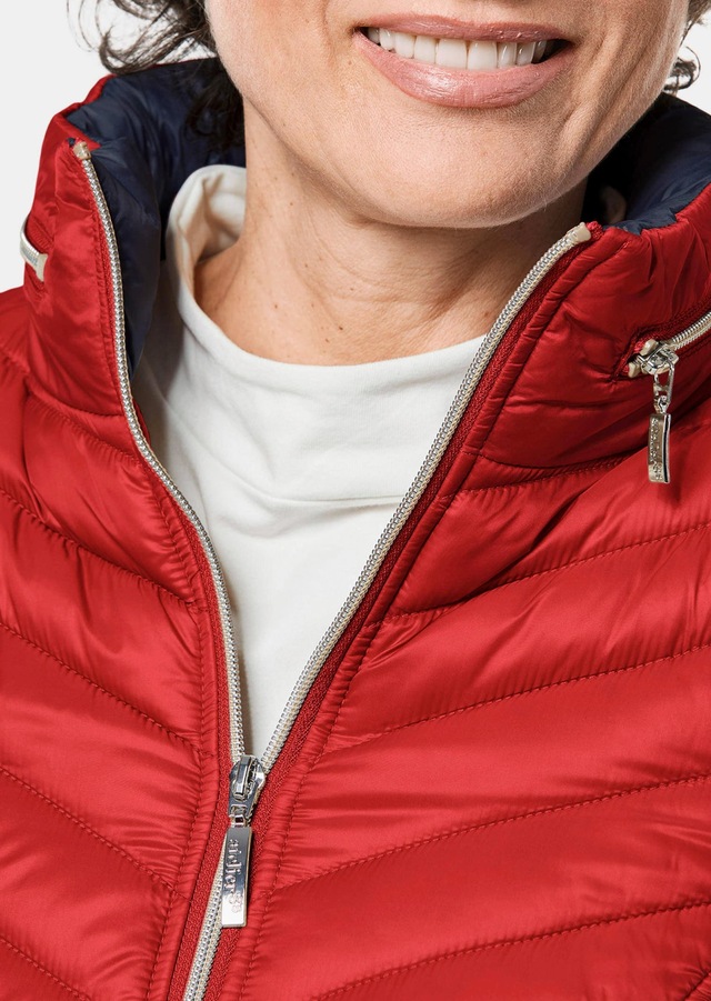 GOLDNER Steppjacke »Kurzgröße Leichte Steppjacke in knitterarmer Ware« Leichte Wattierung mit Diagonalstepp