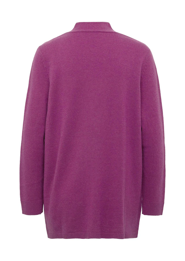 GOLDNER Strickjacke »Kurzgröße Langarm Feinstrick-Cardigan« Ohne