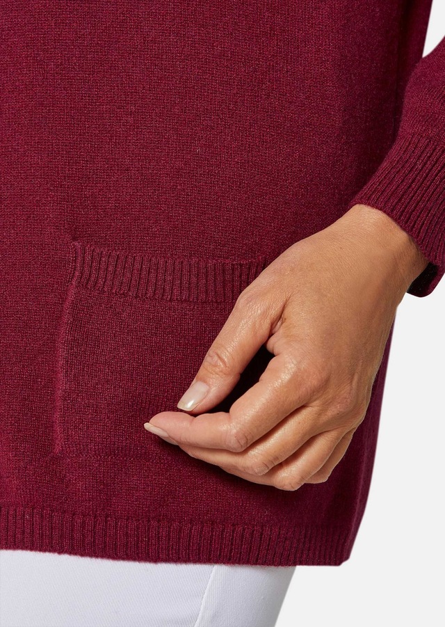 GOLDNER Strickjacke »Kurzgröße Langarm Feinstrick-Cardigan« Ohne