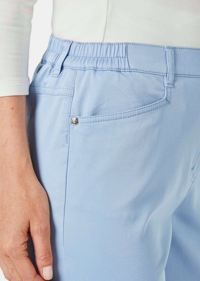 GOLDNER Stoffhose »Baumwollhose mit Dehnbund« Ohne