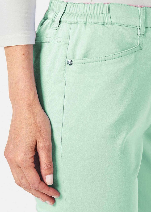GOLDNER Stoffhose »Baumwollhose mit Dehnbund« Ohne