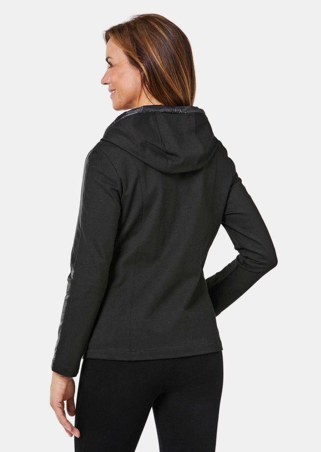 GOLDNER Kurzjacke »bequeme Freizeitjacke mit Kapuze« Nylondetails
