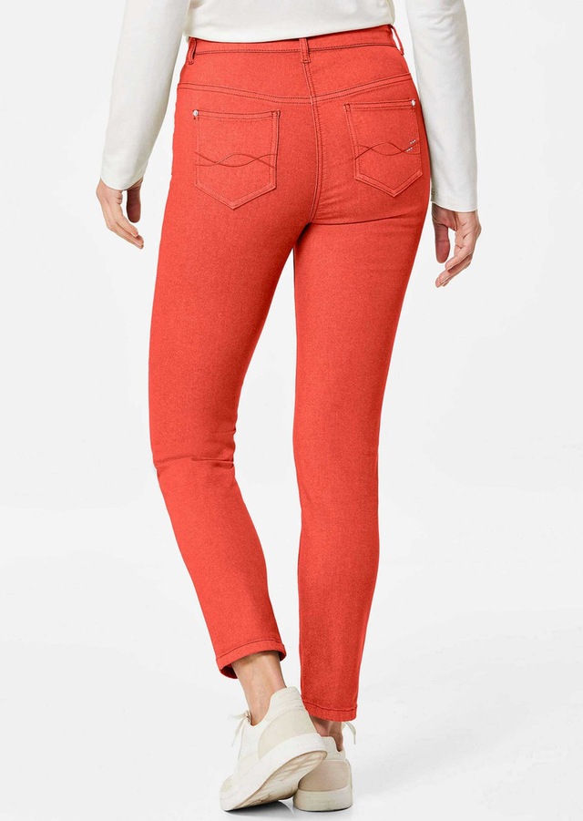 GOLDNER 7/8-Hose »Kurzgröße Schmale Stretchhose BELLA« Ohne
