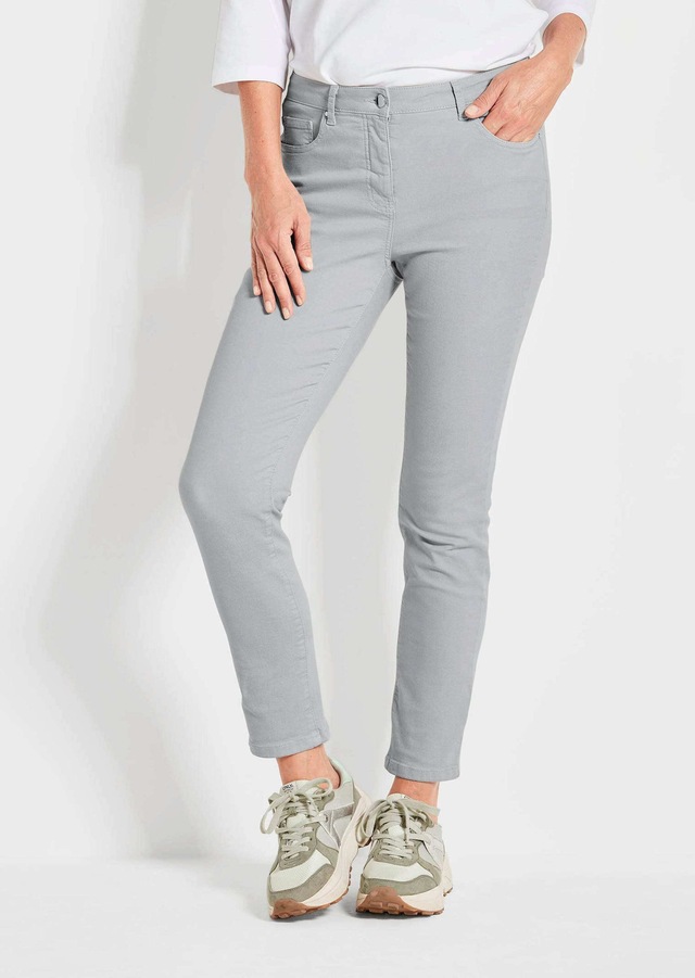 GOLDNER 7/8-Hose »Kurzgröße Schmale Stretchhose BELLA« Ohne