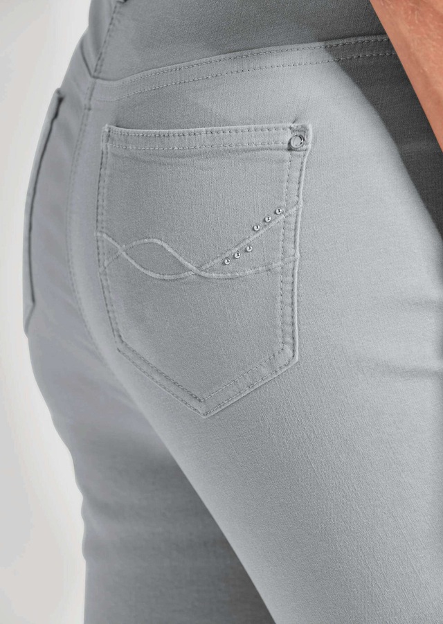GOLDNER 7/8-Hose »Kurzgröße Schmale Stretchhose BELLA« Ohne