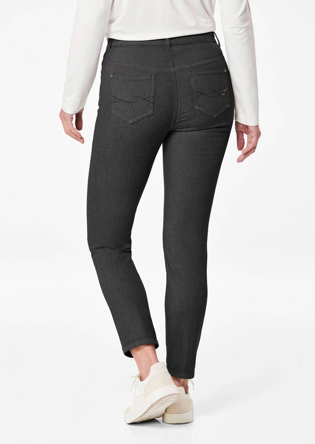 GOLDNER 7/8-Hose »Kurzgröße Schmale Stretchhose BELLA« Ohne