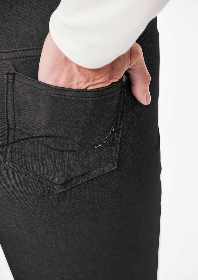 GOLDNER 7/8-Hose »Kurzgröße Schmale Stretchhose BELLA« Ohne
